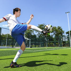 Chaussures <span class=keywords><strong>de</strong></span> football unisexes pour adultes ZXGY 259A <span class=keywords><strong>Neymar</strong></span>, tige en PU, semelle extérieure en TPU, pointures 36-45, design à <span class=keywords><strong>crampons</strong></span> longs et cassés, printemps/été/automne/hiver - Product Image 6