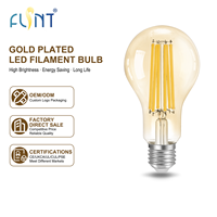 Ampoule LED A23 en verre E26/B22, 17W, 5000K, blanc doux, Ra90, dimmable, 15000 heures, prix d'usine, pour salon