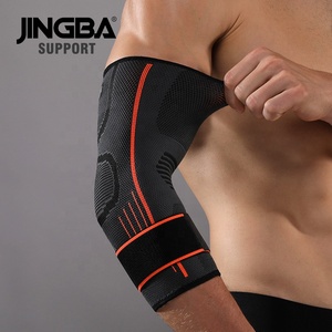 Vente d'usine JINGBA : Manchon de compression en nylon pour coude de sportif, protection du bras, soutien du coude de tennis, pour musculation et gym - Product Image 3