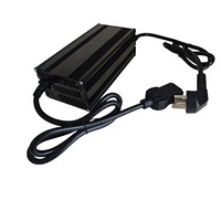 Chargeur de batterie au lithium 48V8A 10A 12A 15A 18A, sortie 58V AC-DC, chargeur rapide de batterie LiFePO4 pour trottinette électrique, vélo électrique