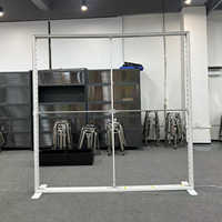 Boîte à lumière LED SEG portable personnalisée, en aluminium et PVC, pour stand d'exposition, boîtes lumineuses rétroéclairées, publicité pour stand de salon professionnel