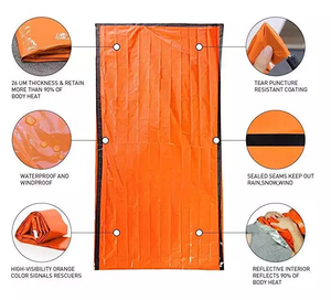 Sac de couchage d'urgence de haute qualité, sac de couchage portable pour sports de plein air, bivouac, camping, randonnée, sac de couchage d'urgence - Product Image 4