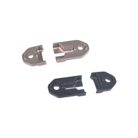 Système de tir tactique de simulation unisexe avec base fixe à fente pour interrupteur filaire à queue de rat en métal