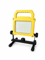 Lampe de travail LED 30W IP65 étanche à intensité variable, blanc froid - Portable, rechargeable, DC6V, atelier, camping, jardin, aménagement paysager, construction
