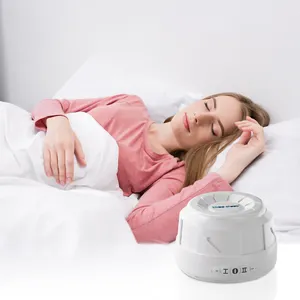 Mesin Kebisingan Bayi Putih untuk Tidur dengan Kipas Alami, Mesin Suara Ketepatan Tinggi untuk Privasi Kantor, Tidur, Relaksasi,