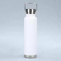 Thermos en acier inoxydable de 650 ml avec logo personnalisé, cadeaux d'affaires de luxe, bouteille isotherme avec couvercle et poignée, anti-fuite, sans BPA