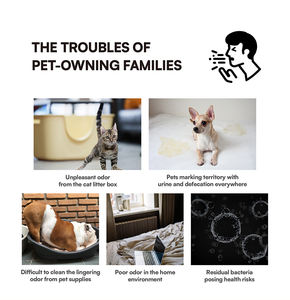 Détachant anti-odeurs pour forte enzyme d'odeur éliminateur d'odeurs pour animaux de compagnie pour la maison chats <span class=keywords><strong>chien</strong></span> pipi <span class=keywords><strong>chien</strong></span> <span class=keywords><strong>destructeur</strong></span> d'urine tapis chat tache Spray - Product Image 3