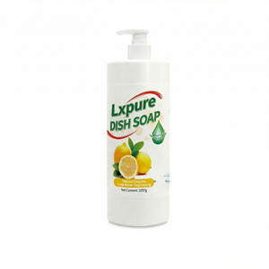Lxpure Savon Vaisselle Enzymatique <span class=keywords><strong>Naturel</strong></span> Formule Dégraissante Avancée à l'Eau Froide 1000g, Idéal pour Tous Types de Vaisselle Service OEM/ODM Disponible - Product Image 1