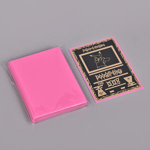 カスタム2.5*3.5インチマットカードスリーブ50ピース/バッグカスタマイズされた印刷ロゴゲームトレーディングカードプロテクター - Product Image 6