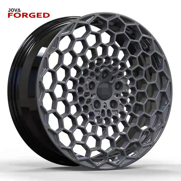 Custom Aluminum Alloy Car Rim 5x120 Honeycomb Wheels Forged Rims 24 22