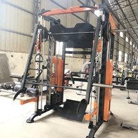 Estante de energía de alta resistencia, Cable crossover Squat, entrenador multifunción C90, multiherrero con pila de peso al por mayor