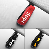 Clip de fixation automobile en ABS pour pare-soleil de voiture, pour lunettes de soleil, lunettes, porte-billets, accessoires automobiles
