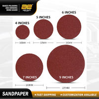 Disque de ponçage abrasif imperméable à haute efficacité, base film vert, OEM/OBM, fourni directement par l'usine en gros