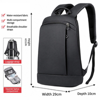 Nouveau Grand Sac à Dos pour Ordinateur Portable, Personnalisable avec Logo, Décontracté, Sportif, Universitaire, Oxford, Élégant, Professionnel, Durable, USB, Étanche