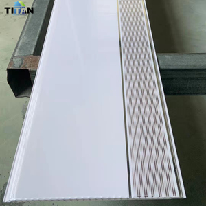 Tấm trần nhà Benin, tấm trần PVC 20cm, trần PVC, tấm ốp tường PVC giả gỗ - Product Image 5