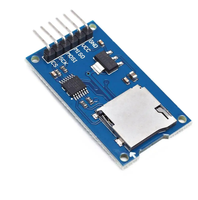 Antarmuka SPI dengan Chip Konverter Level untuk Modul Pembaca Kartu Micro SD Mini TF