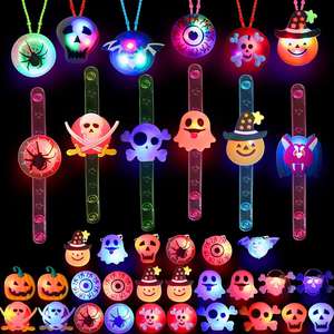 Party Supplies <strong>Halloween</strong> Decorations Glow Led Bracelet Luminous Cartoon Light up Wristband Children's Gifts Toys - Product Image 4