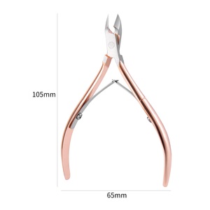 Nail Nguồn cung cấp thép không gỉ lớp biểu bì cắt kéo nipper Cutter cho da chết Remover Nail Art <span class=keywords><strong>Tool</strong></span> Clipper tông đơ - Product Image 2