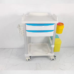 Chariot d'urgence médical mobile en <span class=keywords><strong>plastique</strong></span> ABS pour clinique et hôpital Guanghua Medical à prix abordable - Product Image 3