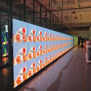 Layar LED Data kantor Modular, layar LED P1.86 dalam ruangan visualisasi dinding Video - Product Image 3