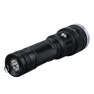 ดาสค์ไฟร์ไฟฉายแบบชาร์จไฟได้ 10W LED ไฟฉายอลูมิเนียมอัลลอยด์พร้อมเข็มทิศ - Product Image 5