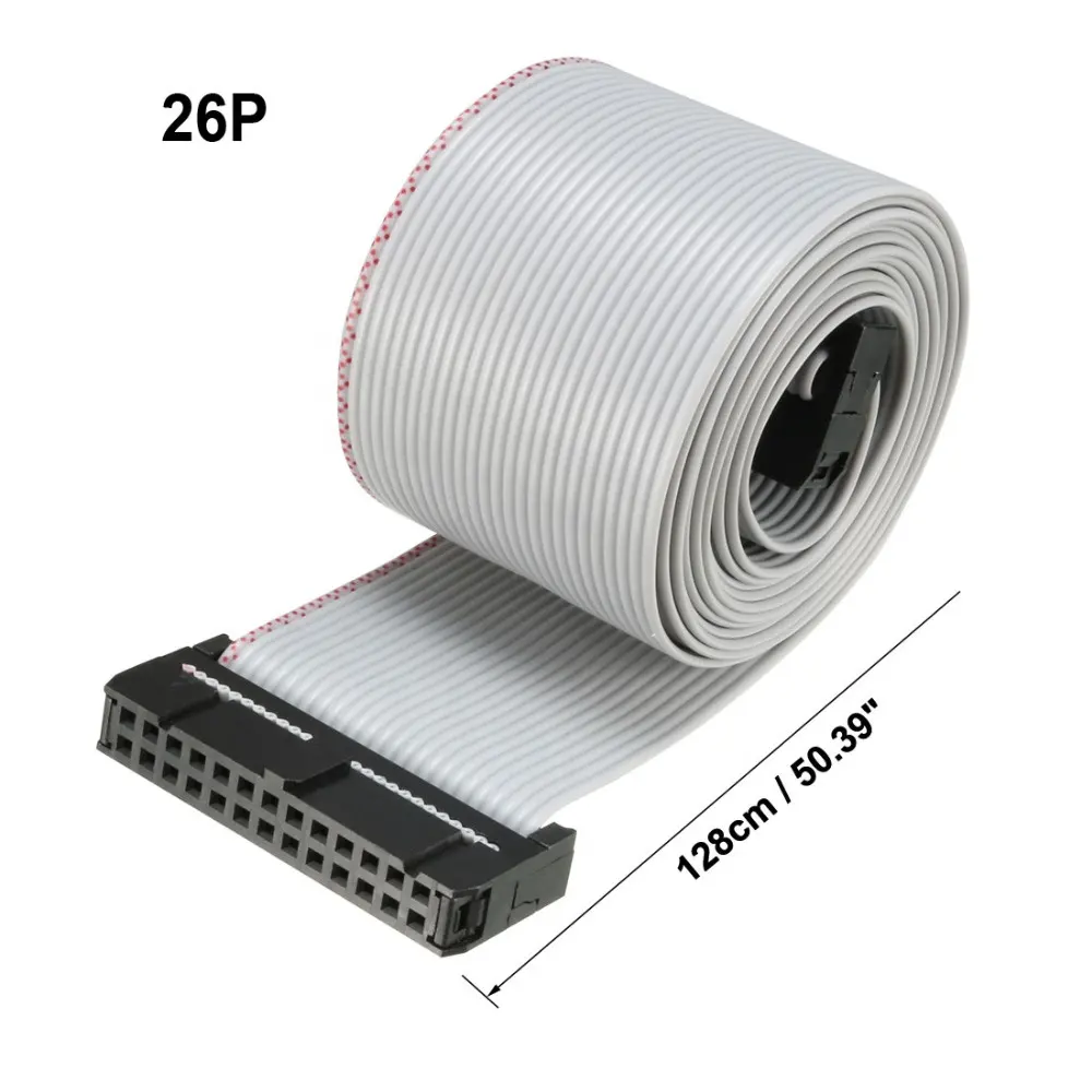 Long 15mm wide Details about   Flat cable 12 Pin 12 Wires IDC Ribbon Roll 12 ft 