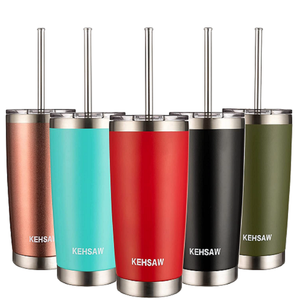 Tùy chỉnh 15 * bình thường nắp & ống hút 20oz-40Oz * 52 thép không gỉ chân không Tumblers/ly/cốc cho hoàn hảo giáng sinh Quà Tặng & Quà Tặng - Product Image 4