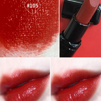 Vente en gros d'usine logo personnalisé végan sans cruauté aux animaux rouge à lèvres hydratant mat non collant rose nude
