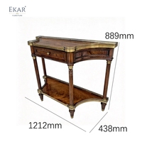 Meubles EKAR |   Table console en marqueterie Alexander Nobleman - Style Régence britannique