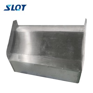 Écrans <span class=keywords><strong>Coanda</strong></span> sur mesure, éléments filtrants pour eaux usées industrielles, écran d'admission d'eau en acier inoxydable SS304/SS316L avec bac intégré - Product Image 5