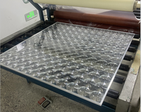 Lentille de Fresnel extra large de qualité optique PMMA 1m X1m avec focale 1000mm pour l'énergie solaire concentrée-CSP