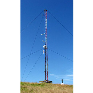 Tam giác Guy dây mast cho viễn thông mạng thông tin liên lạc 60m 80m 90m <span class=keywords><strong>100m</strong></span> 120m thép gió đo lường guyed tháp - Product Image 1