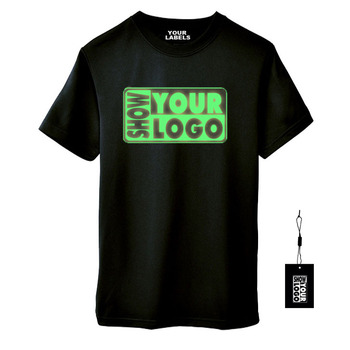 Free Labels Hang Tags Print Quick Dry Unisex T-Shirt 100% Polyester Custom Sublimation Blank Custom Printing Knitted Fabric