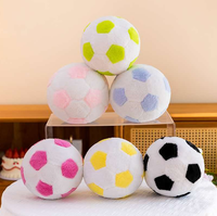 Peluche de football simulée, coussin sphérique créatif, poupée apaisante pour bébé pour la maternelle