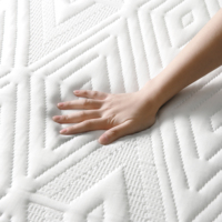 Matelas en mousse à mémoire de forme sur mesure pour chambre à coucher, vente en gros, matelas king size en mousse à mémoire de forme