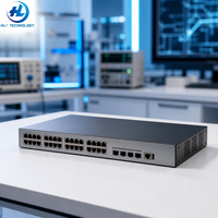 5700-24TP-PWR-SI Switch Gestionado Gigabit PoE+ de 24 Puertos con Presupuesto de 370W y 4 Puertos Combo, Unidad de Red Empresarial para Montaje en Rack