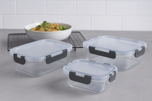 Thủy tinh thực phẩm lưu trữ Container có nắp đậy leakproof kín thủy tinh bữa ăn Prep container cho bữa ăn trưa, còn sót lại, máy rửa chén an toàn - Product Image 4