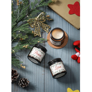 Bougies d'aromathérapie de luxe en cristal de guérison pour bougies/bougies en cire de soja parfumées avec des cristaux à l'intérieur de Candela Kerze Lilin - Product Image 3