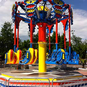 Angle Love LLC Emocionante Juego Mecánico Super Swing de 16 Asientos de Fibra de Vidrio y Acero, Equipo de Parque de Atracciones Divertido, Juegos Air Shot en Venta, 18+ - Product Image 4