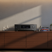 Receiver Amplifier AV Home Theater 9.1CH HD 600W Bertenaga dengan Radio FM Desain Kelas D Konstruksi Plastik & Logam