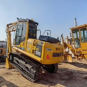 Excavadora de Orugas PC200-7 de 20 Toneladas, Original de Japón, de Segunda Mano, Bien Mantenida, con Componentes Centrales del Motor - Product Image 2