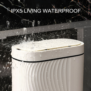 Bán Buôn 7L Thông Minh Thùng Rác Có Thể Nhựa Phòng Tắm Cảm Biến Chất Thải Bin Với Nắp Đứng Cấu Trúc Cho Nhà Vệ Sinh Và Thùng Rác Lixeira - Product Image 5