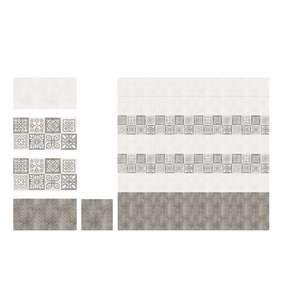 Azulejos de pared de cerámica con diseño de flores, color marrón, esmaltados, 30x60cm - Product Image 2