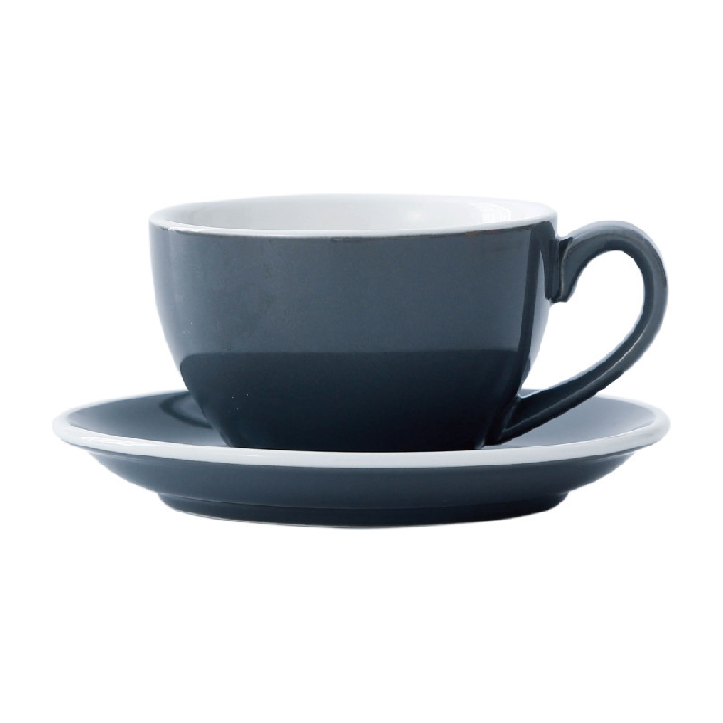 White-edged gray-220ml
