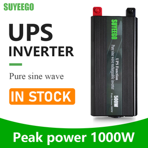 Inversores de Corriente SUYEEGO UPS de Onda Sinusoidal Pura, Fuera de la Red, 1000W 2000W 3000W 4000W, con Inversores de Corriente AC SYGC-500W - Product Image 5