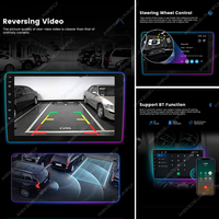 Autoradio GPS tactile universel MEKEDE X2 Series, lecteur DVD de voiture, 2+32 Go, caméra arrière, CarPlay sans fil, appareil audio automobile