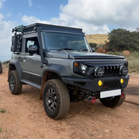Calandre avant Off-Road Angry Face pour Suzuki Jimny JB64 JB74 2018-2025 |   Grille en maille ABS pour Jimny 3/5 portes, accessoires de modification