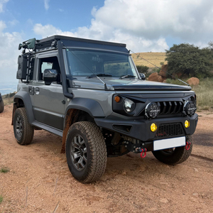 Calandre avant Off-Road Angry Face pour Suzuki Jimny JB64 JB74 2018-2025 |   Grille en maille ABS pour Jimny 3/5 portes, accessoires de modification - Product Image 3