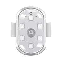 Nouvelle lumière d'avion télécommandée sans fil, lumière de navigation de drone, moto, voiture voyant d'avertissement clignotant universel à huit couleurs