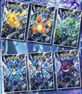 <span class=keywords><strong>Carte</strong></span> Collezionabili Pokémon di Grandi <span class=keywords><strong>Dimensioni</strong></span>, 100 Pacchetti/CTN, <span class=keywords><strong>Carte</strong></span> da Gioco Anime Pokémon Rare in Carta Colorata per Regali per Bambini - Product Image 3